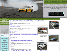 Tablet Screenshot of driftcars.modauctions.co.uk
